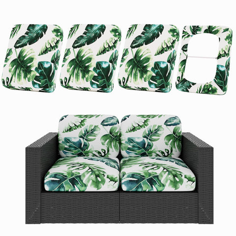 hyha funda frontal para cojín de patio, aspecto renovado