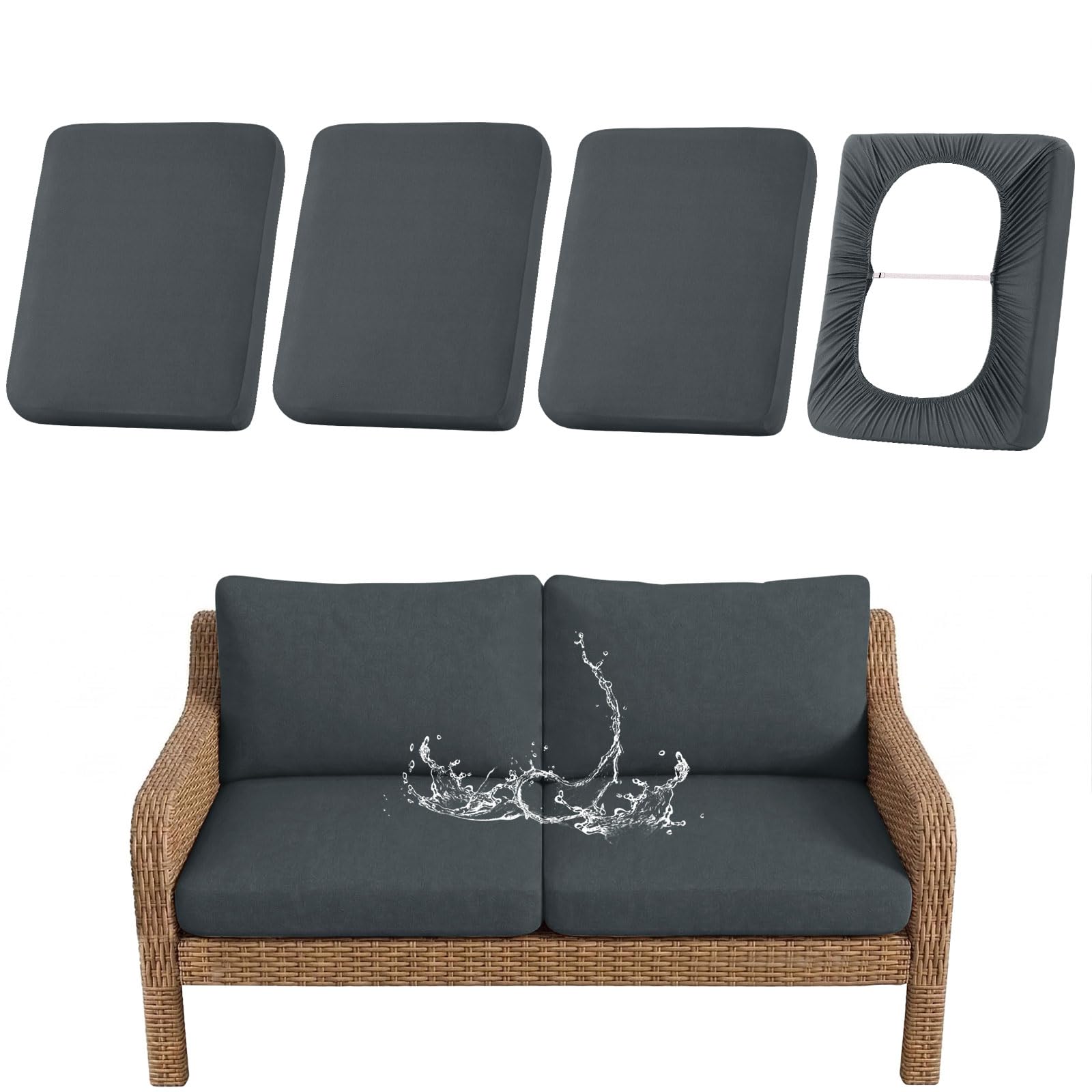 hyha funda delantera empaquetada muestra protección impermeable