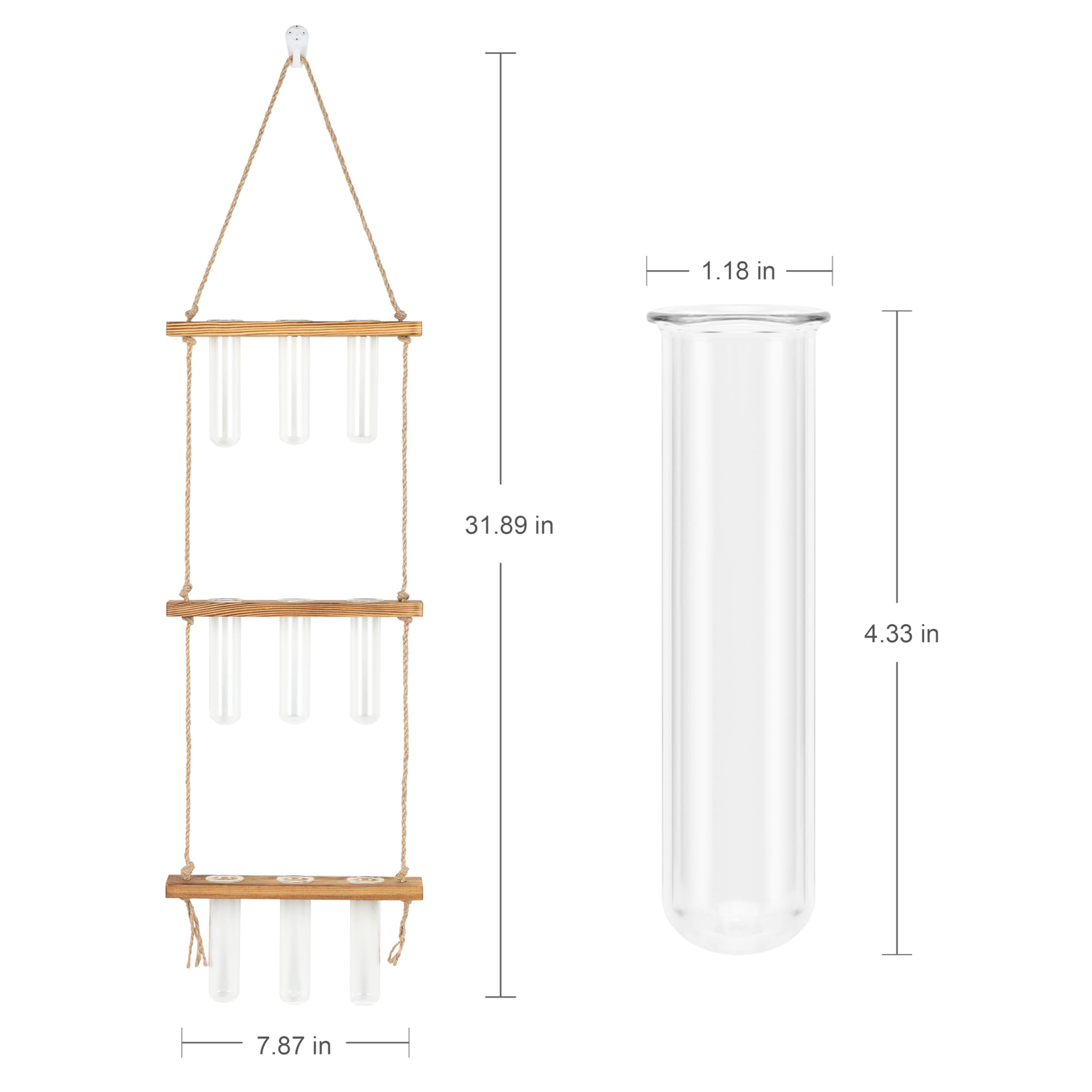 Hyindoor comparación de tamaño con manos para escala y facilidad instalación