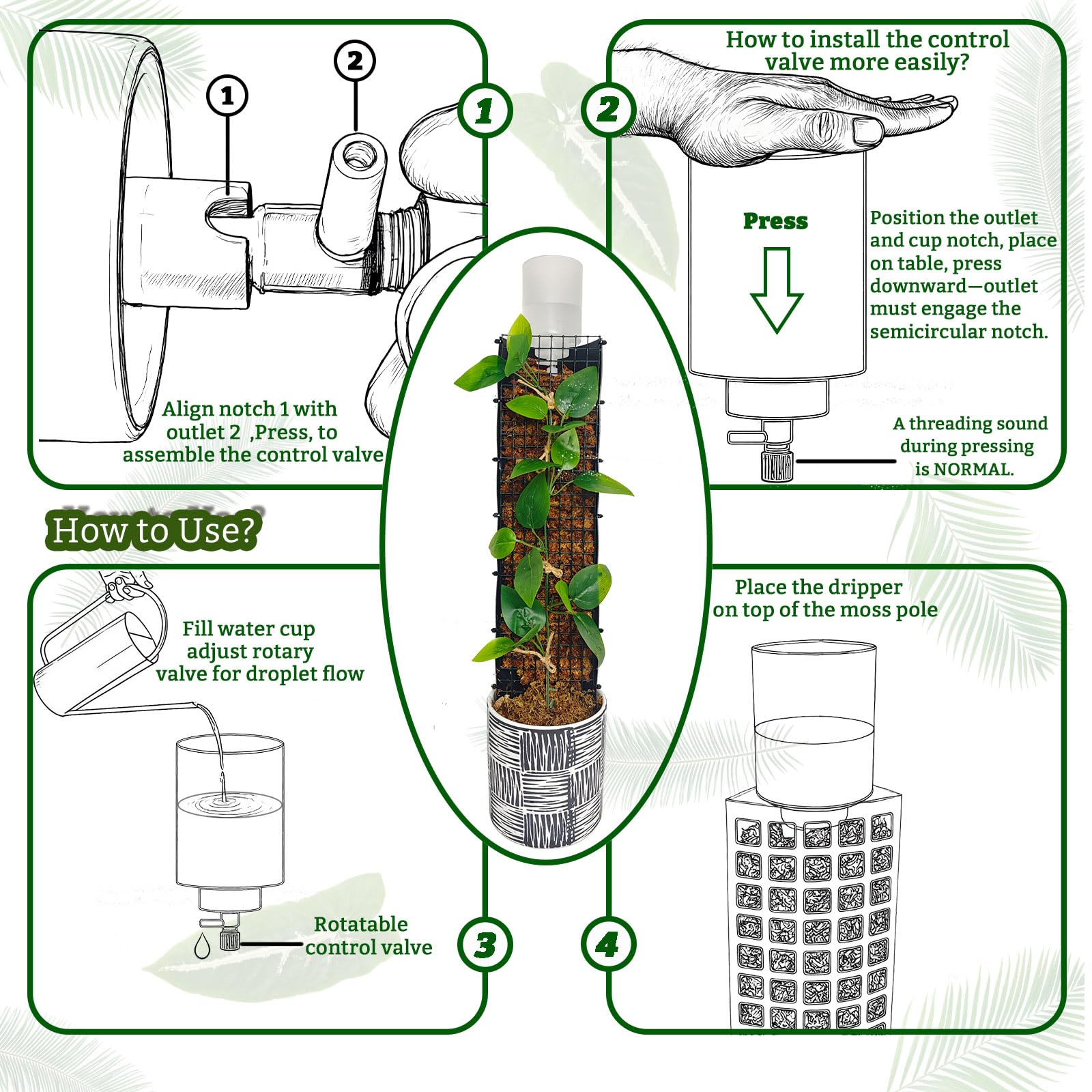 HYYZ cierre transparente mostrando nivel de agua visible, permite rellenado y control rápido