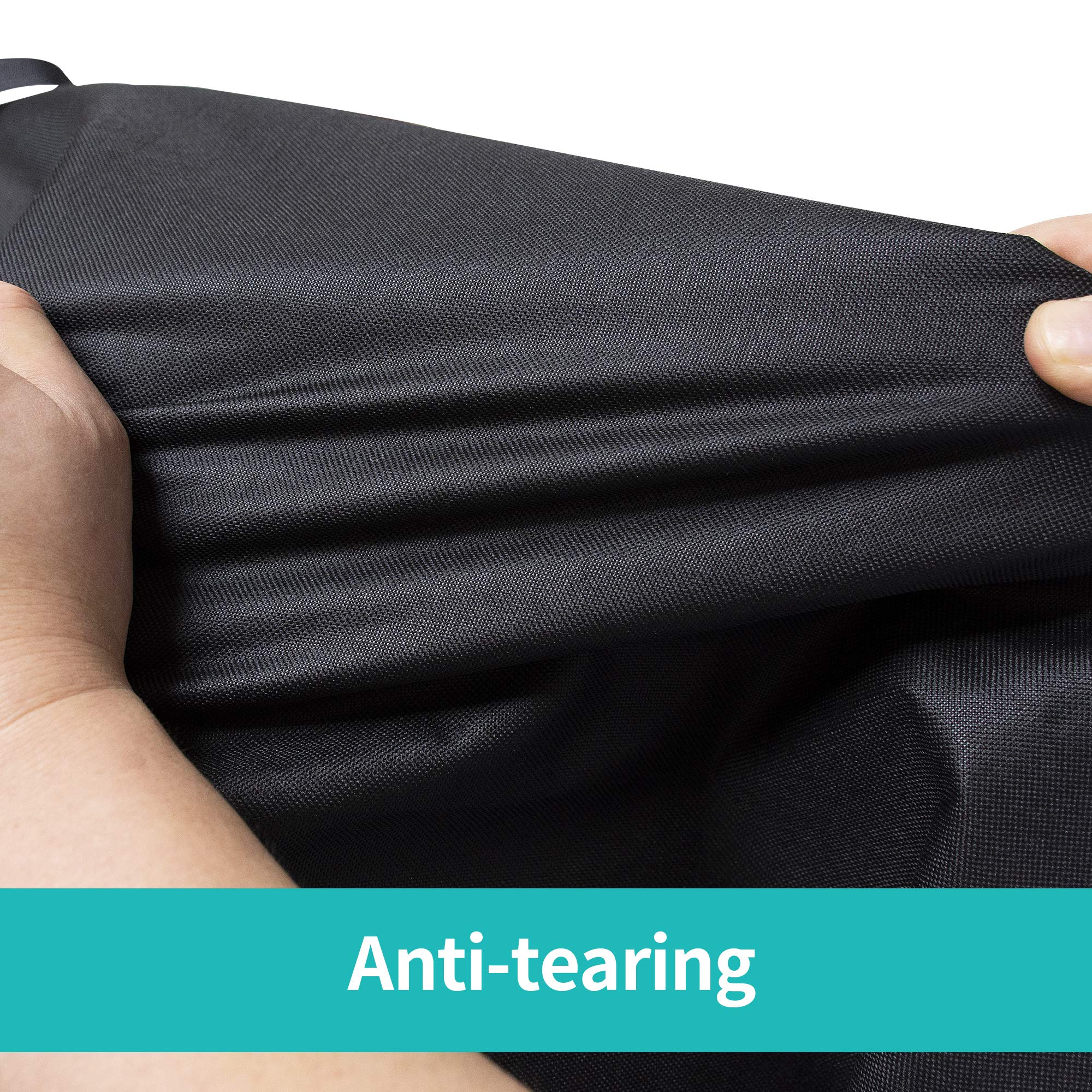 i COVER cierre lateral con velcro que asegura la funda contra viento
