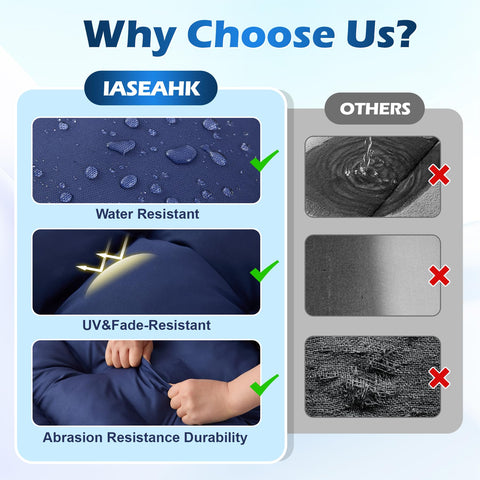 IASEAHK correas de sujeción asegurando estabilidad al asiento