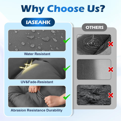 IASEAHK detalle de costuras 3D que mantienen relleno en su lugar