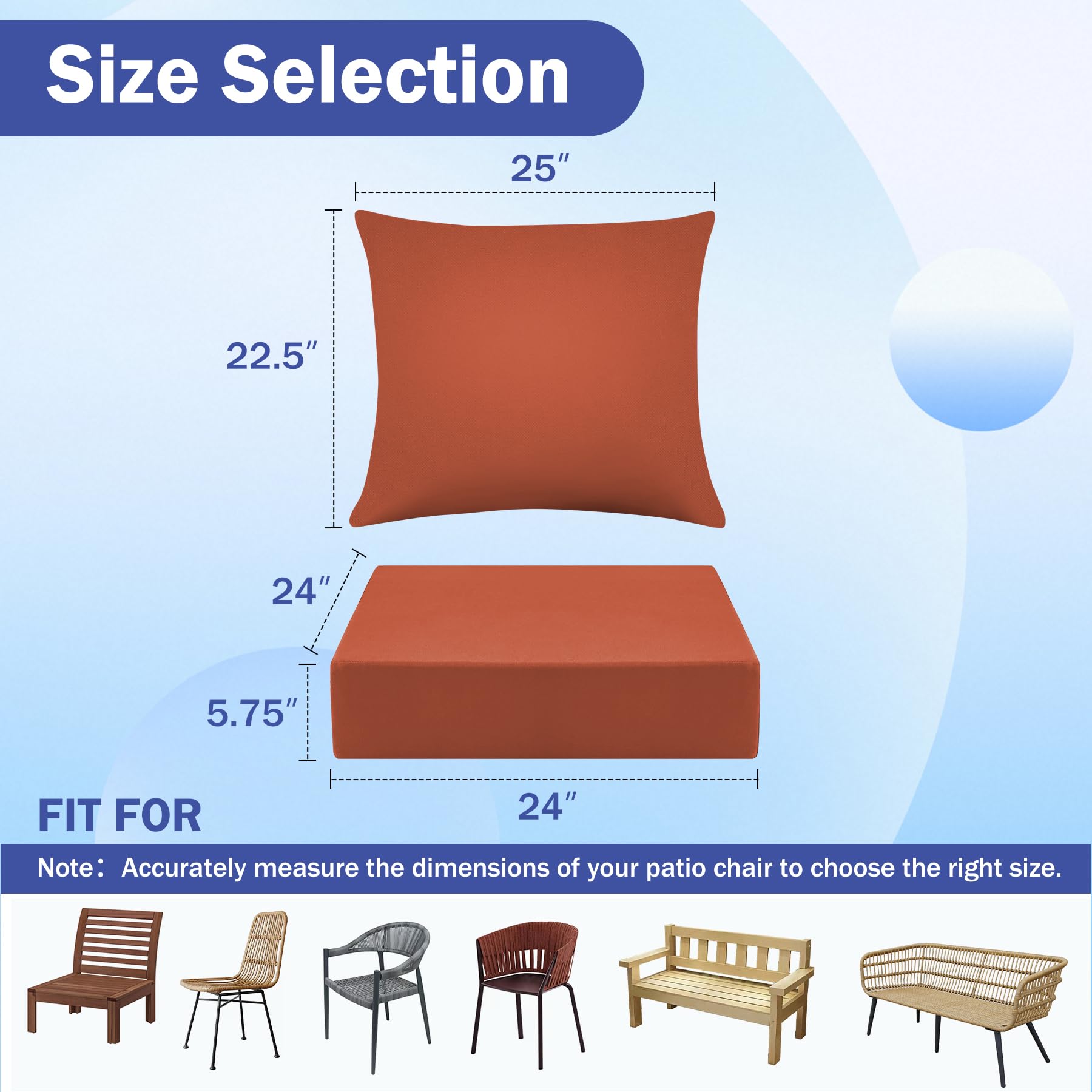 IASEAHK cojín de respaldo frontal con soporte ergonómico visible