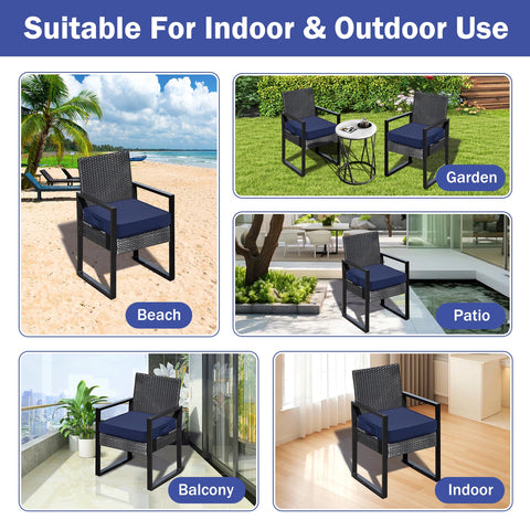 IASEAHK conjunto de cojines en terraza para ambiente acogedor
