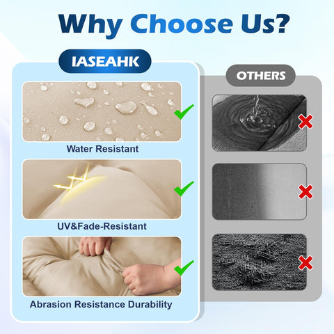 IASEAHK detalle de costura 3D que mantiene uniforme el relleno