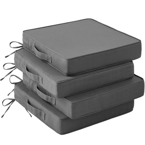 IASEAHK cojines frontales pack de cuatro, comodidad para patio