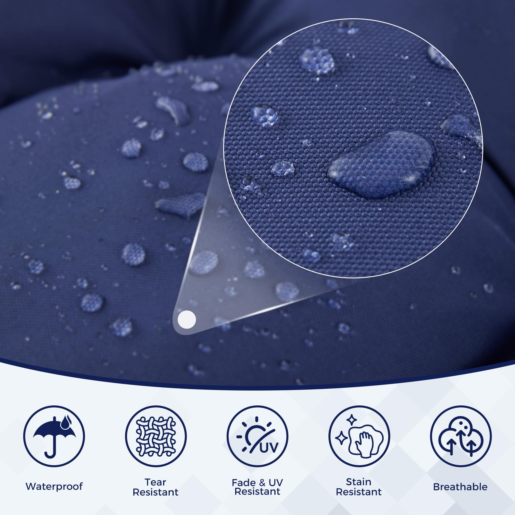 IASEAHK perfil lateral que muestra grosor de 4 pulgadas y soporte