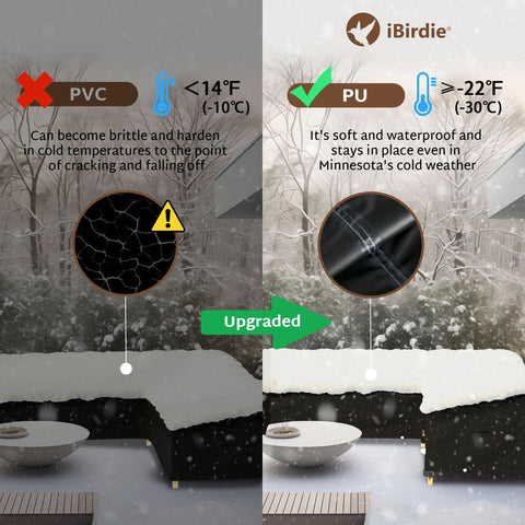 iBirdie sistema de cordones y broches, ajuste seguro en viento