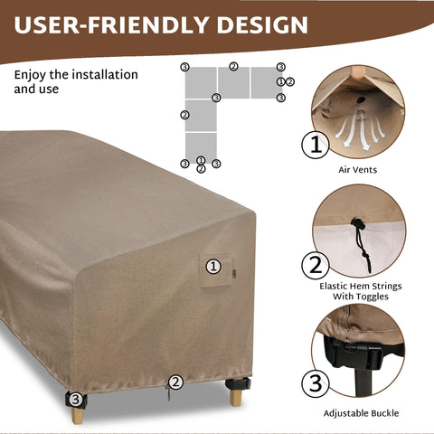 iBirdie costura con cinta impermeable que evita filtraciones y protege