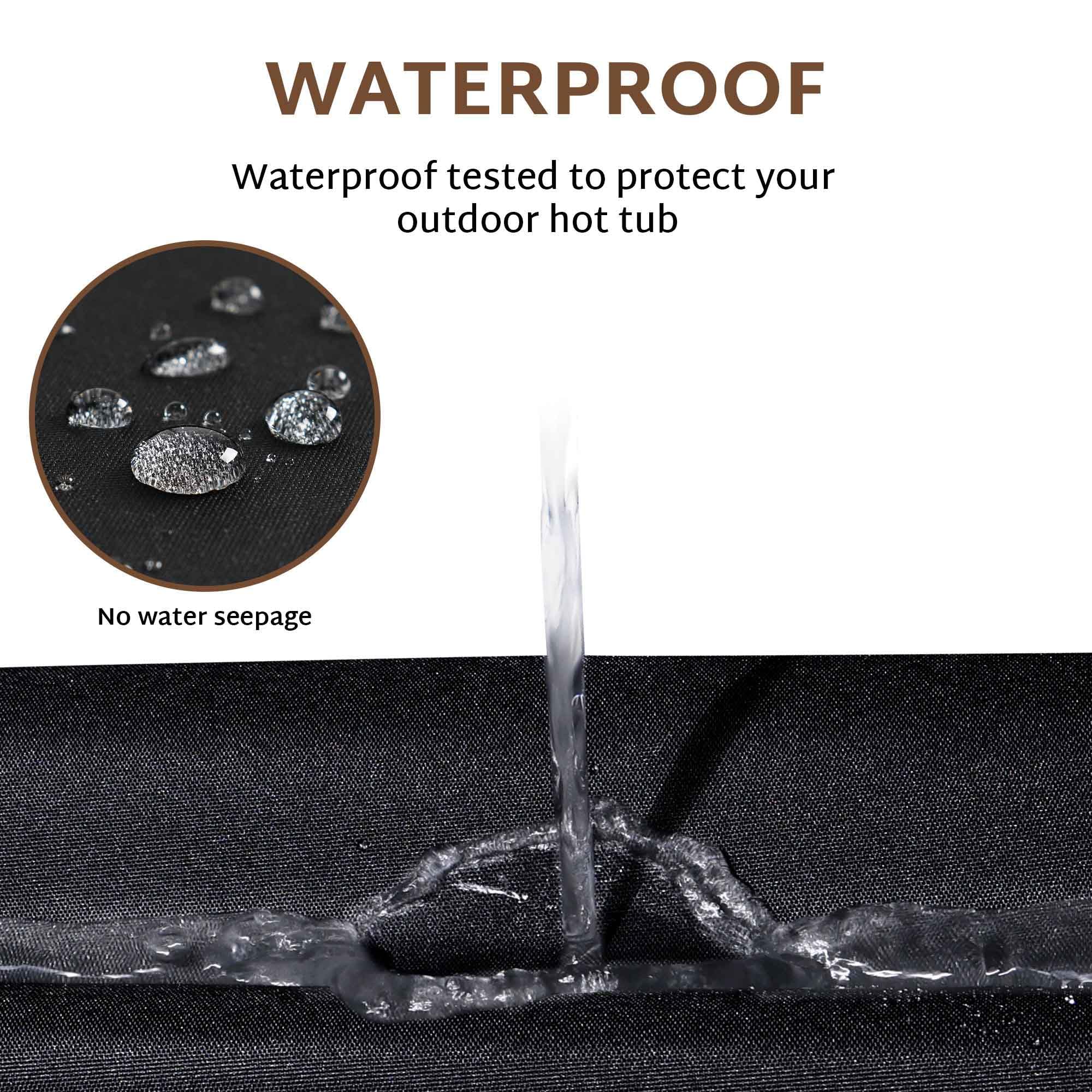 iBirdie textura del tejido impermeable que repela lluvia