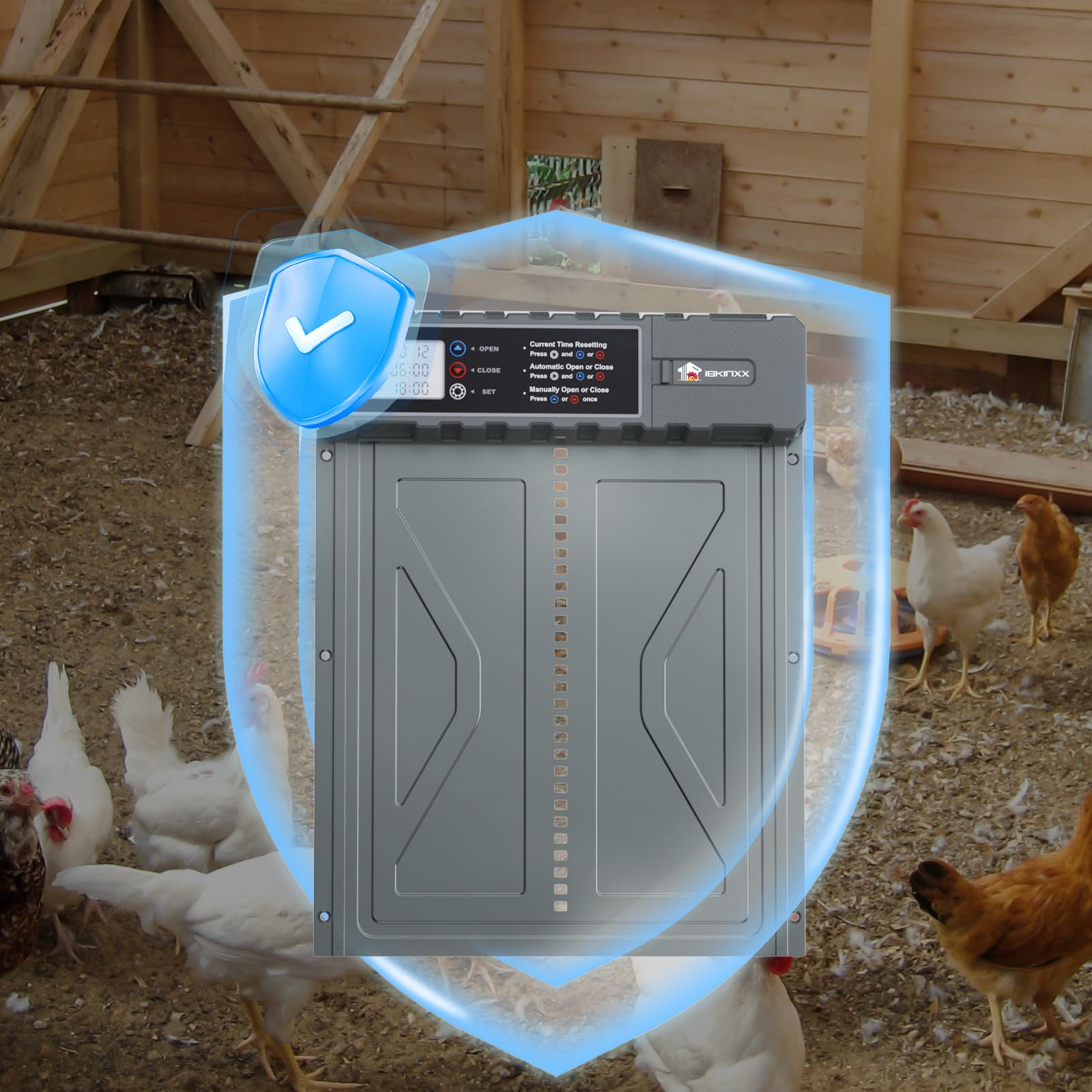 IBKINXX cable oculto protegido que evita daños por picoteo de aves