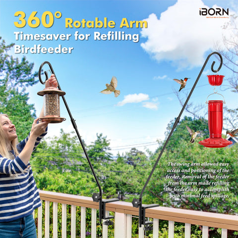 iBorn alambre macizo resistente evita doblarse con aves grandes