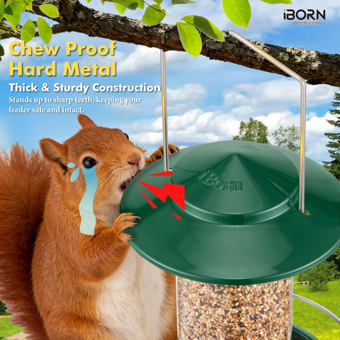 iBorn bandeja y posaderos plegables para múltiples aves cómodas