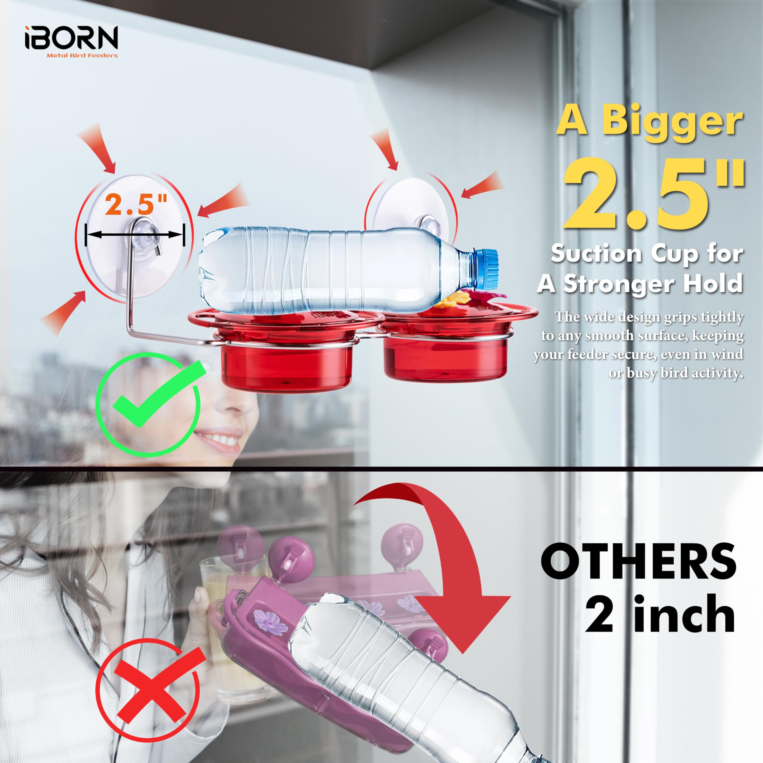 iBorn boquillas de silicona en primer plano, suaves y duraderas