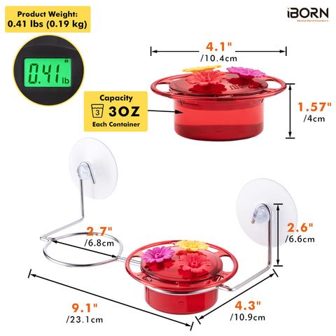 iBorn ventosa extra grande adherida al cristal para fijación segura