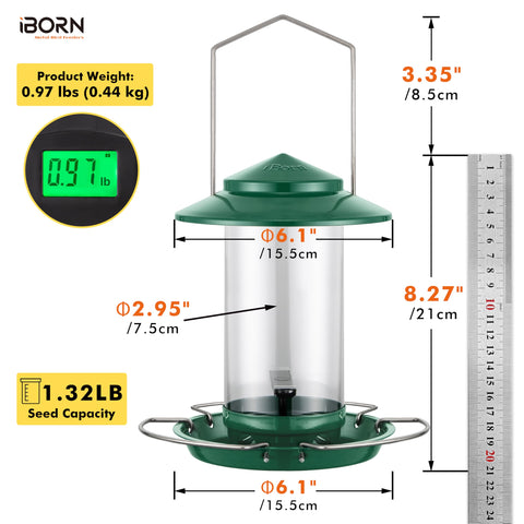 iBorn detalle del techo metálico protegiendo semillas de la lluvia