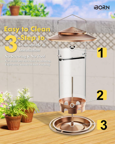 iBorn junto a una mano para comparar tamaño y capacidad 2.2 lb