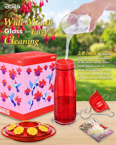 iBorn caja de regalo con diseño fucsia lista para obsequiar