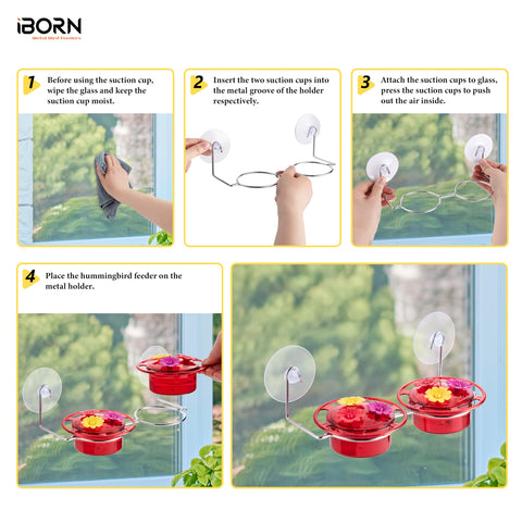 iBorn piezas desmontadas para limpieza rápida y mantenimiento fácil