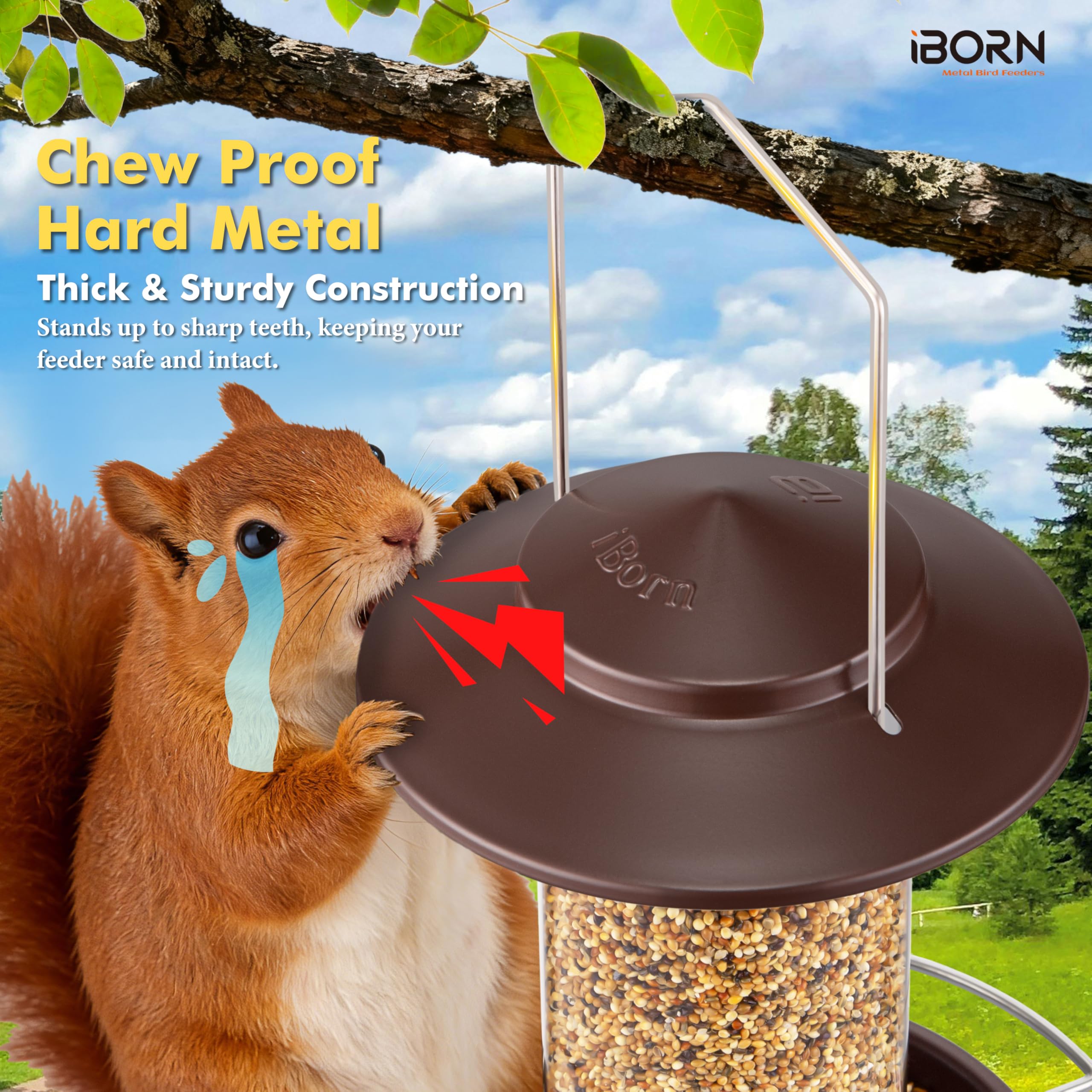 iBorn perchas plegables que ofrecen más espacio para las aves
