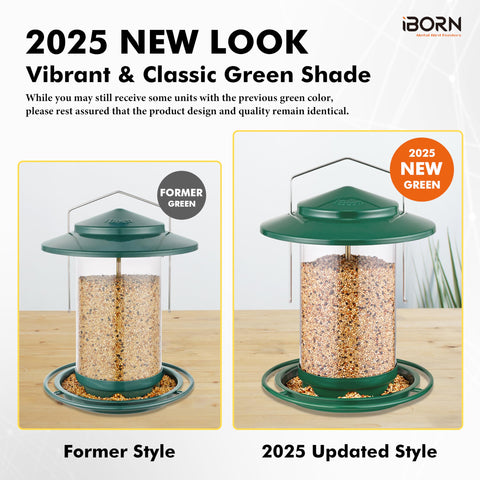iBorn perchero circular 360° que ofrece espacio cómodo a las aves