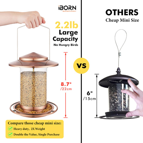 iBorn puertos de semilla con control de flujo para menos desperdicio