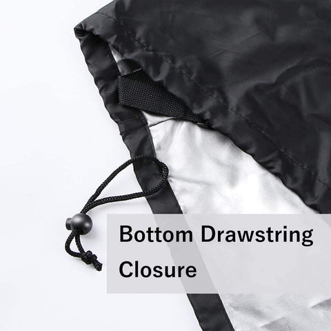 iCOVER cierre ajustable con cordón para evitar que se vuele