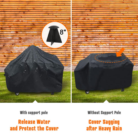i COVER correas y hebillas ajustables asegurando la funda en viento fuerte