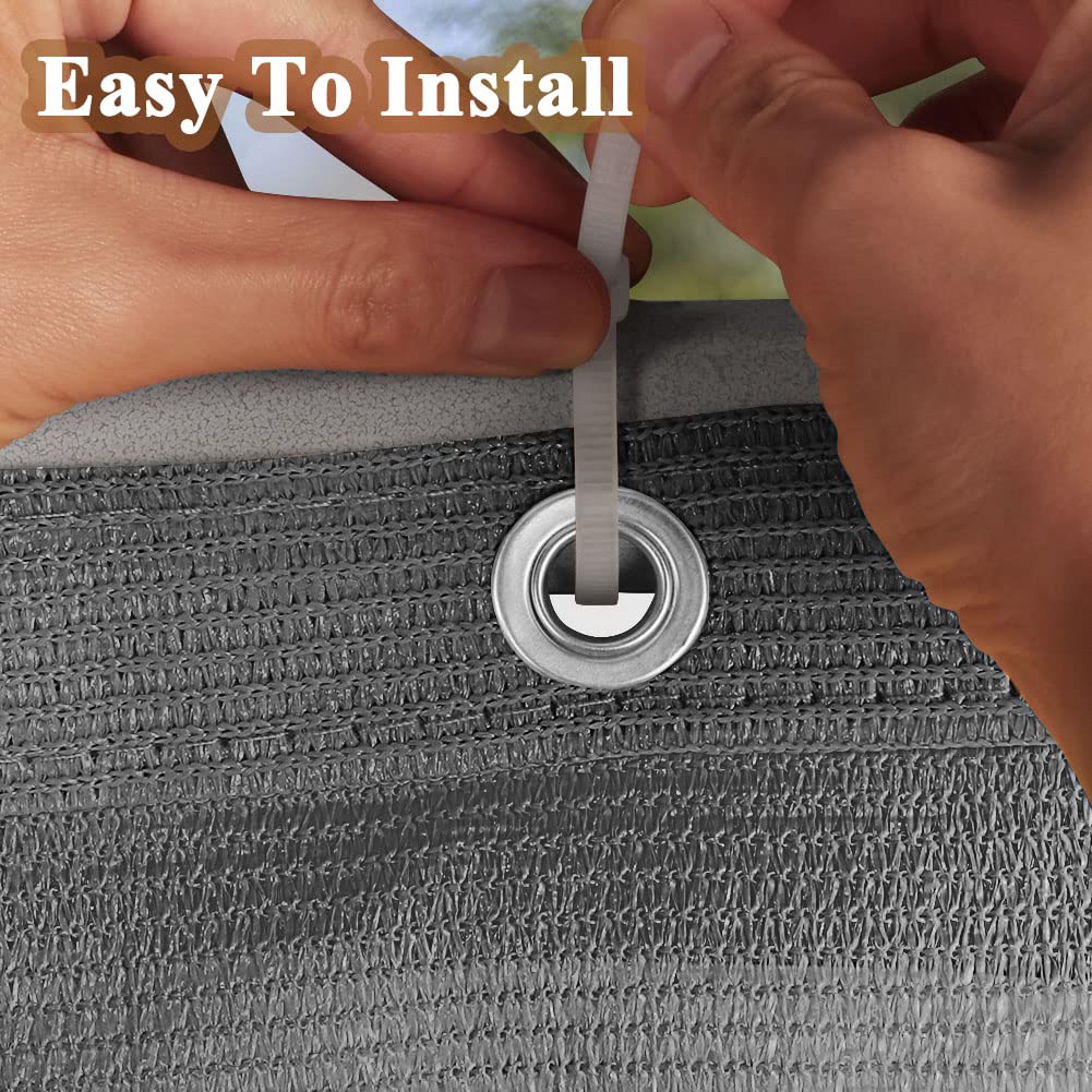 i COVER instalación con bridas de cable incluidas para montaje rápido