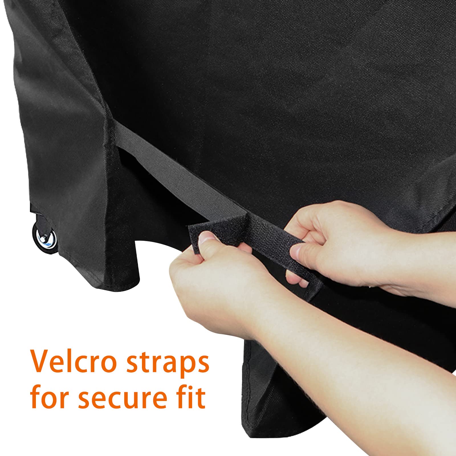 i COVER tiras de velcro laterales para ajuste ceñido y seguro