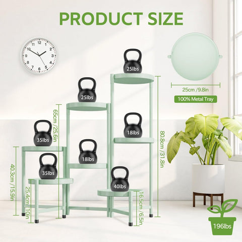 iDavosic.ly soporte montado en balcón con plantas, aporta decoración