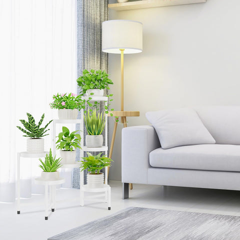 iDavosic.ly estantería en salón mostrando estética y exhibición de plantas