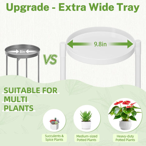 iDavosic.ly soporte con plantas en balcón aportando optimización de espacio