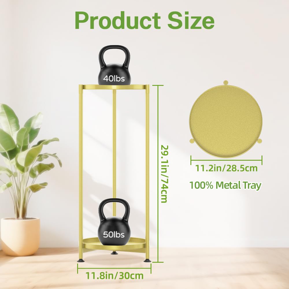 iDavosic.ly soporte con varias macetas en salón, optimiza espacio y decora
