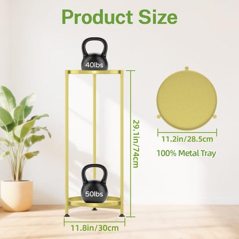 iDavosic.ly soporte con varias macetas en salón, optimiza espacio y decora