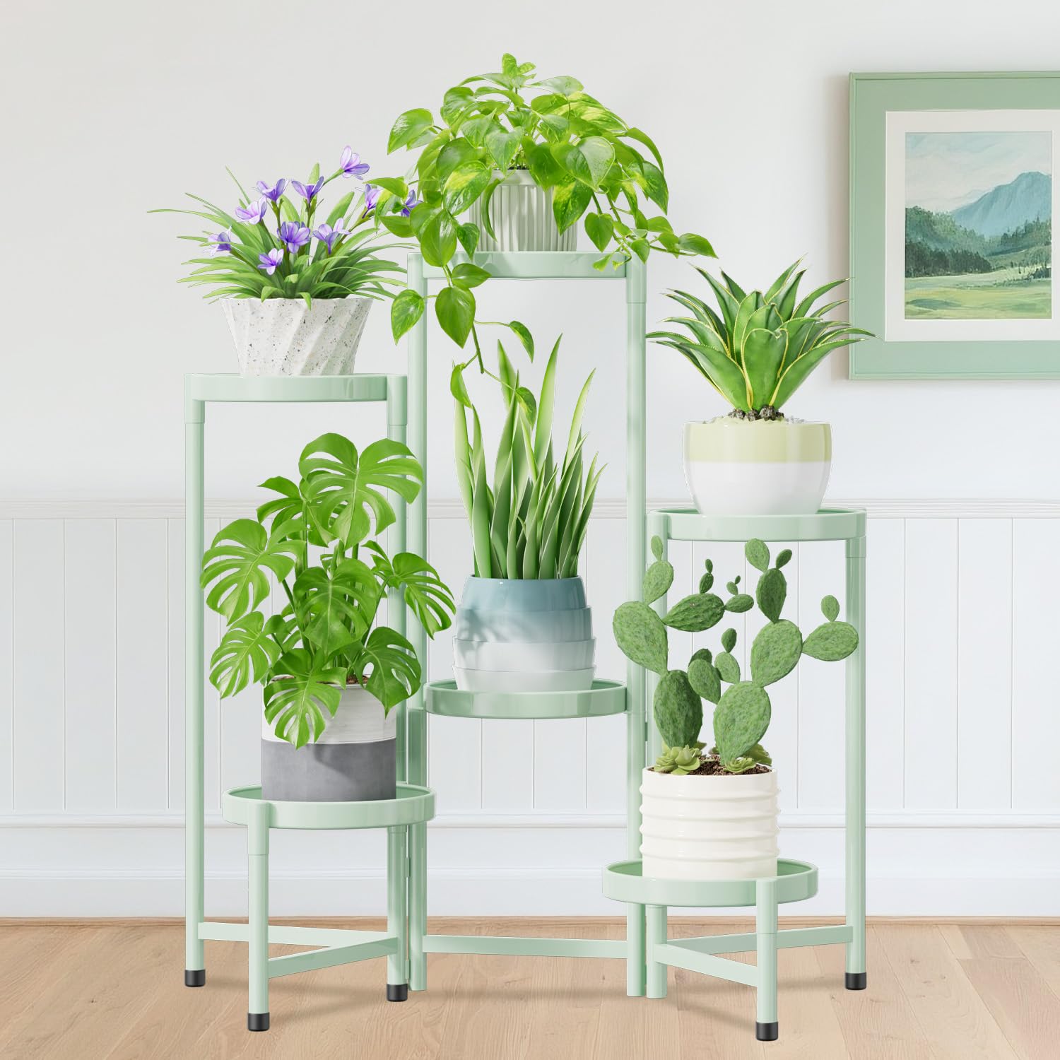 iDavosic.ly vista frontal seis niveles muestra orden
