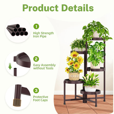 iDavosic.ly expositor en balcón, optimiza espacio y luz para plantas