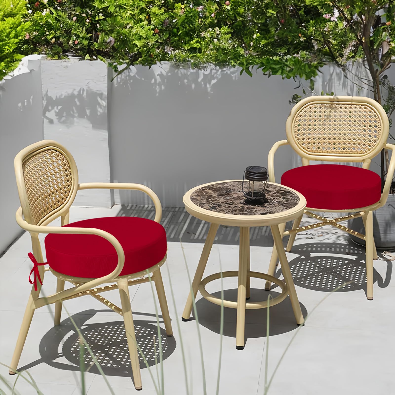 idee-home cintas de anclaje atadas que mantienen el cojín estable