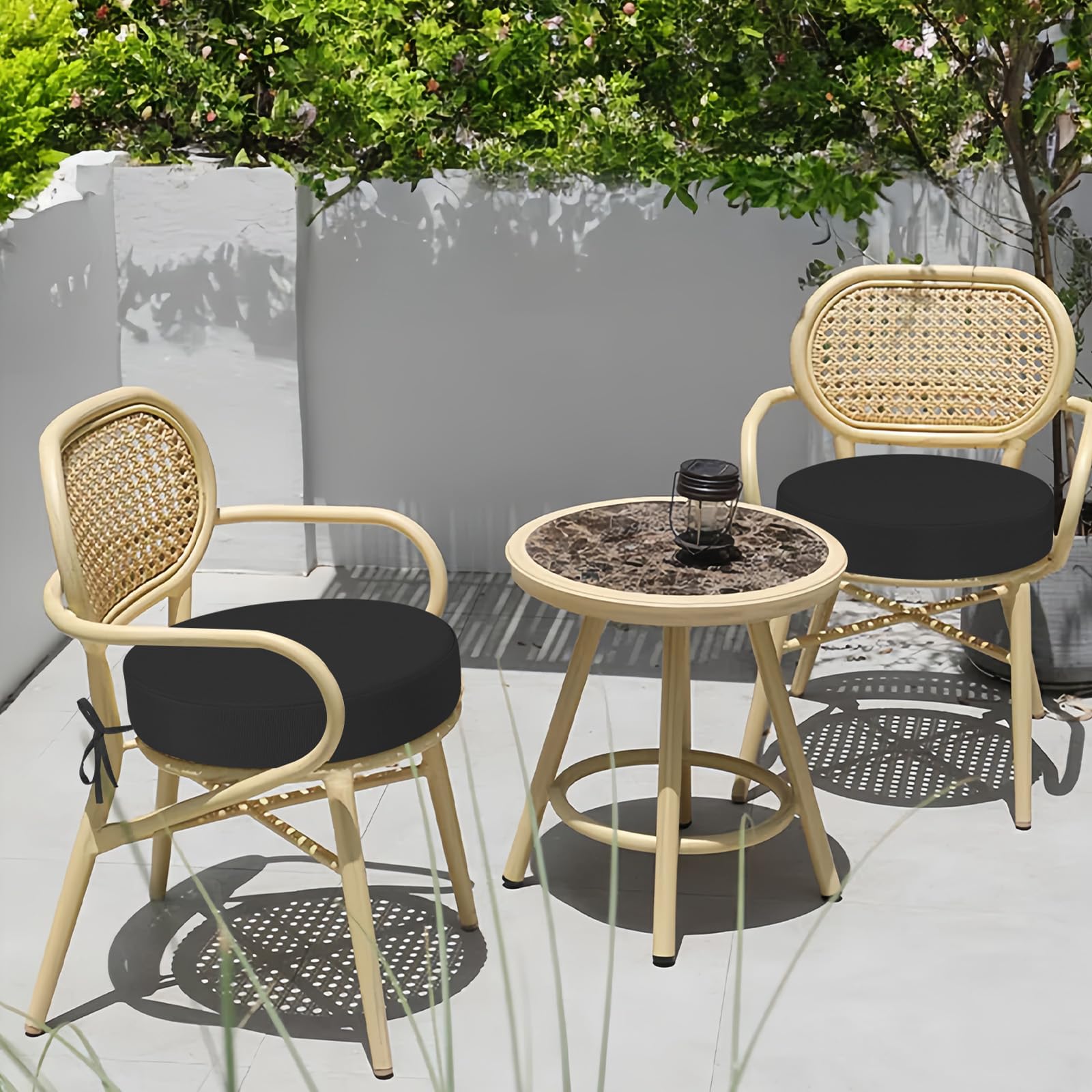 idee-home cintas de amarre sujetan el cojín evitando deslizamientos