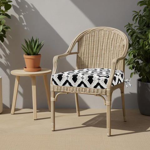 idee-home lazos de sujeción asegurando el cojín a la silla