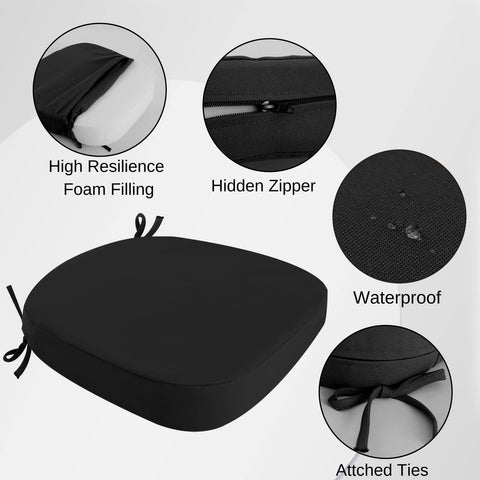 idee-home detalle del núcleo de espuma de 3 pulgadas que aporta soporte duradero
