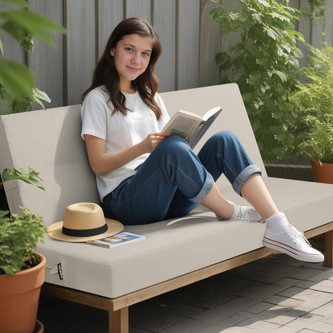 idee-home funda impermeable con gotas de agua demostrando protección
