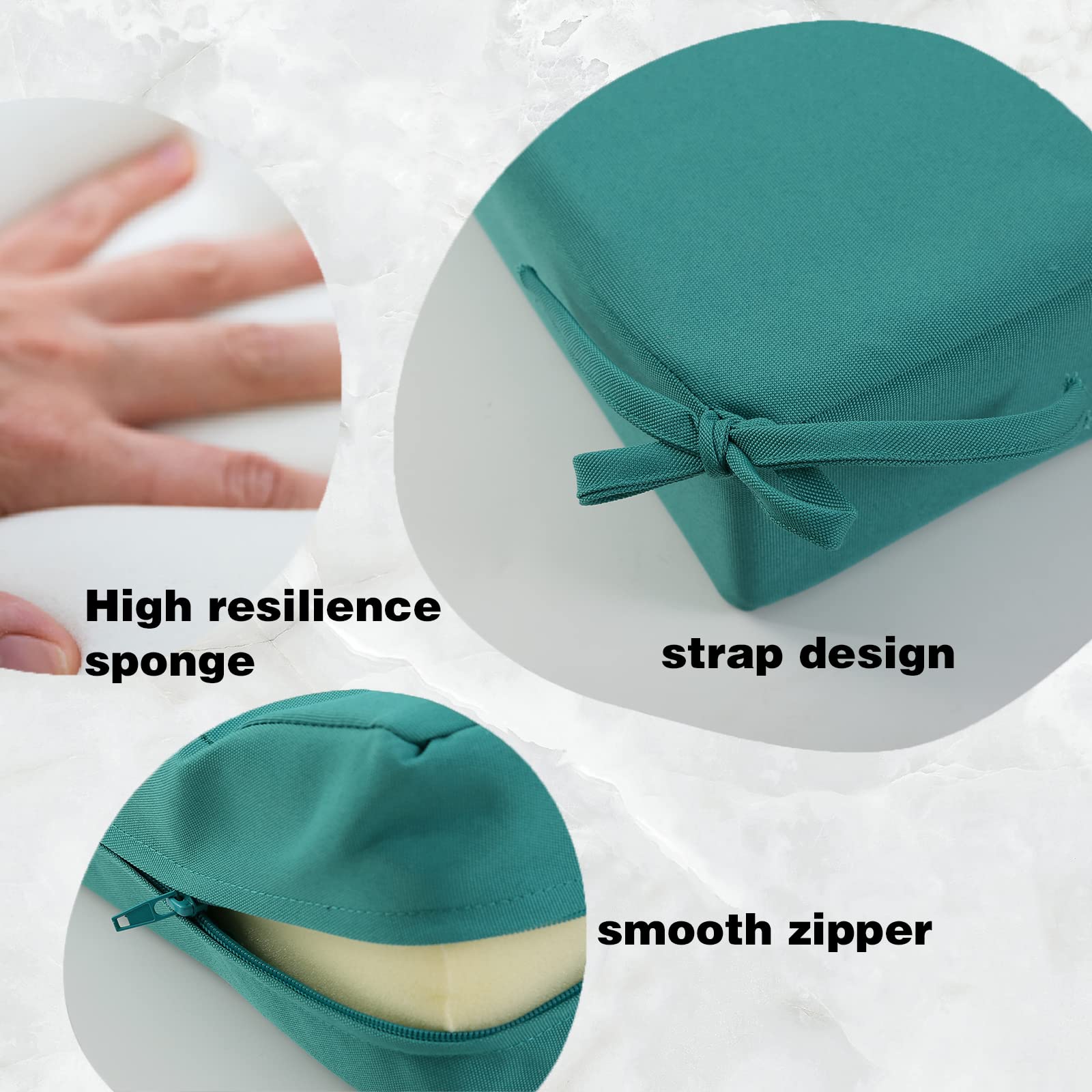 idee-home corte transversal de la espuma de 3 in, ofrece soporte estable