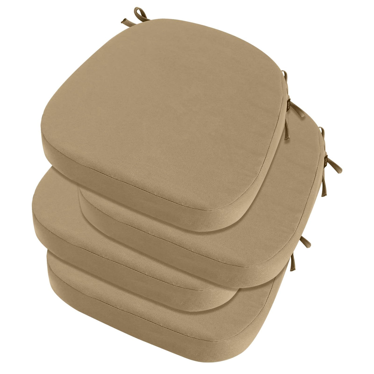 idee-home vista frontal del set de 4 cojines, mejora inmediato confort