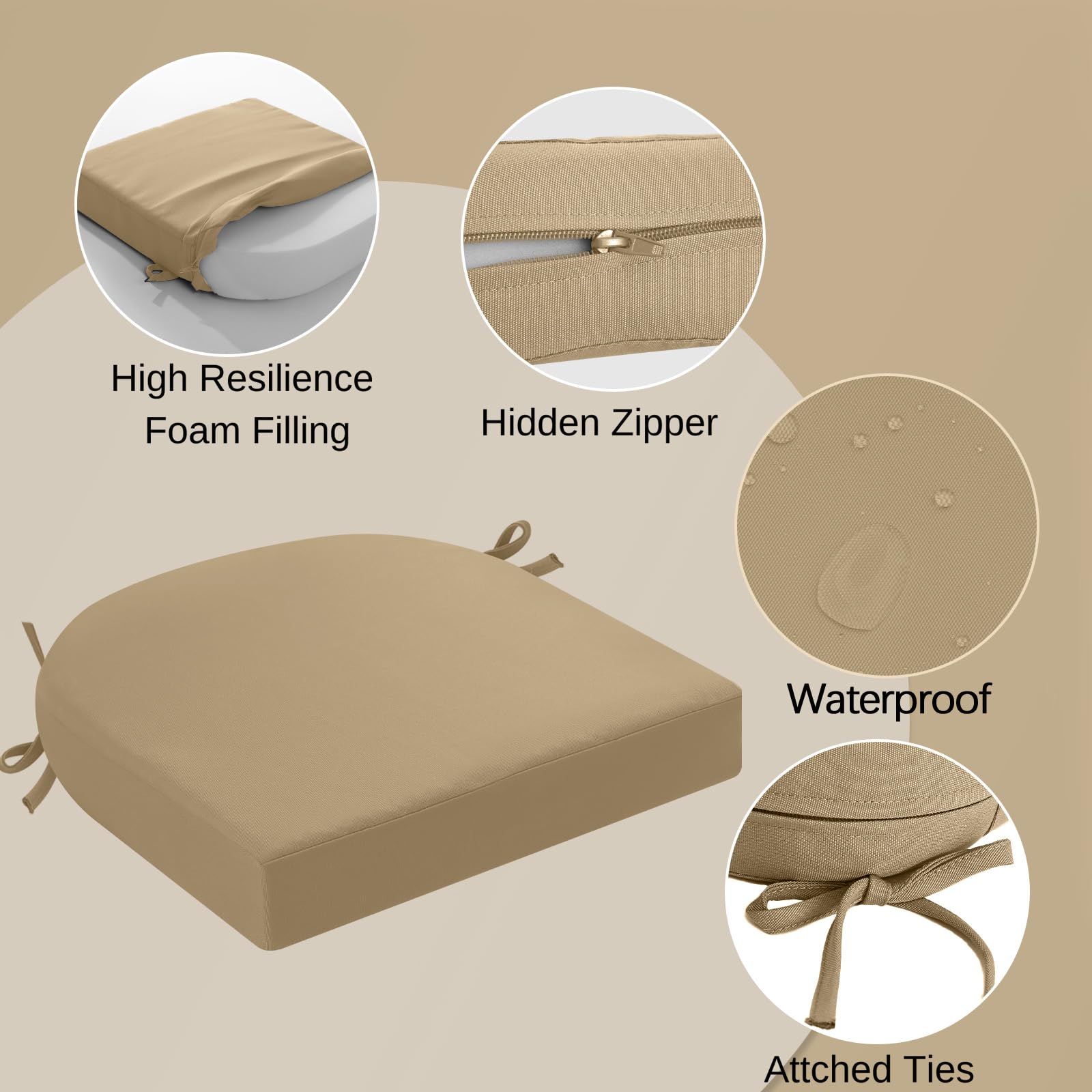 idee-home detalle de espuma de alta densidad para soporte