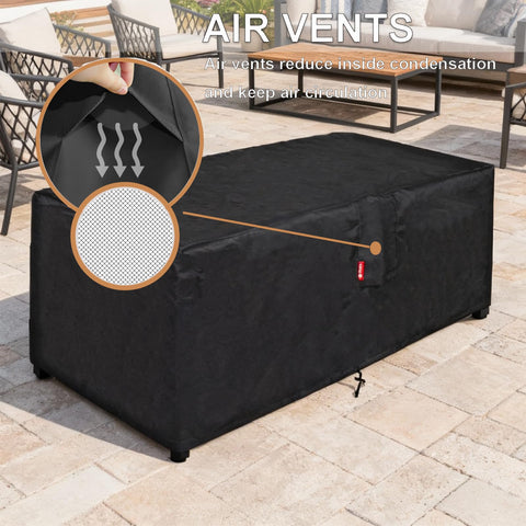 SheeChung Funda para fogón rectangular 42" x 24" x 24" - 600D impermeable y resistente UV