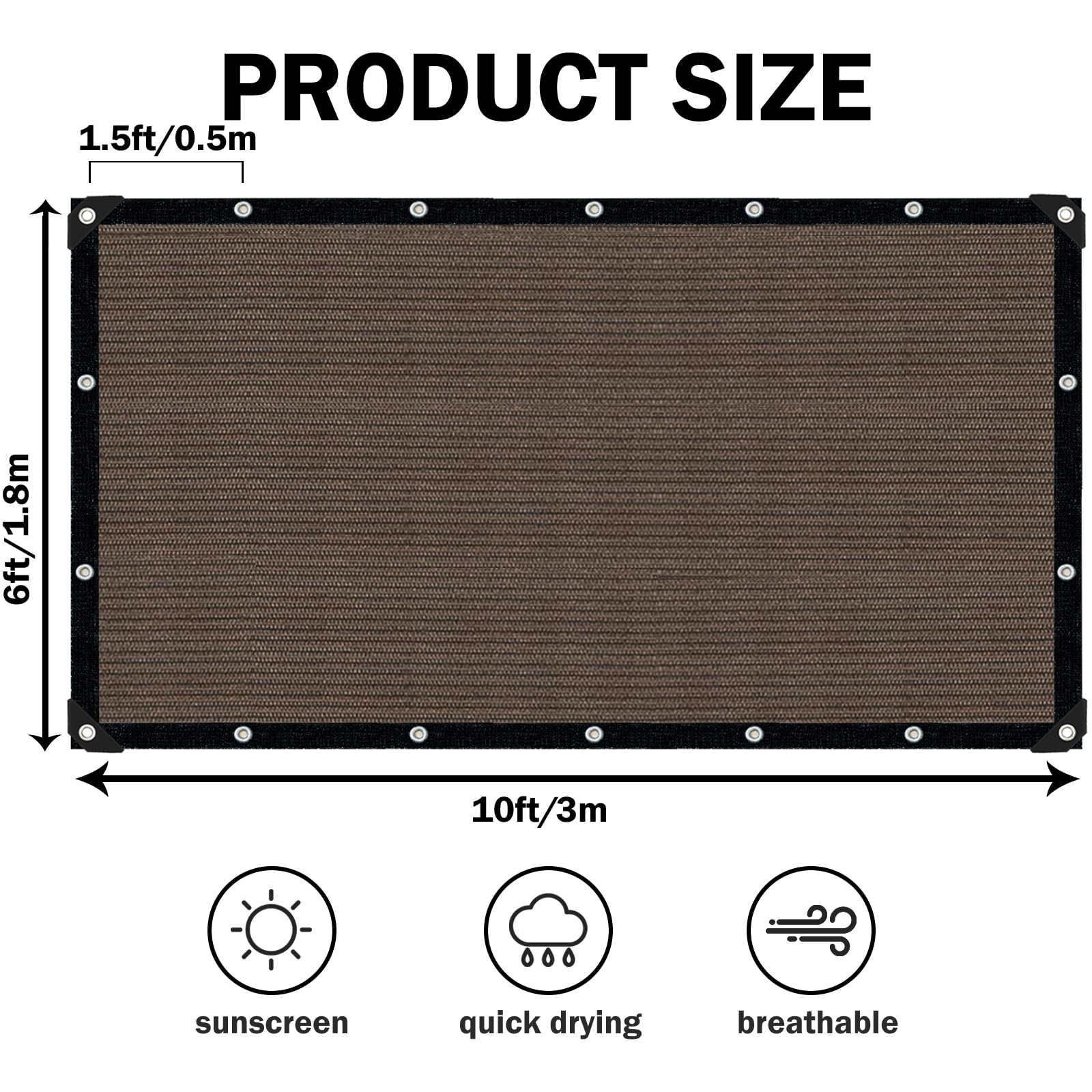 IMSGVIFO primer plano de la textura HDPE que muestra resistencia