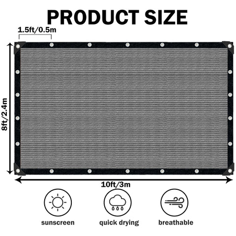 IMSGVIFO primer plano del tejido HDPE mostrando resistencia y ventilación