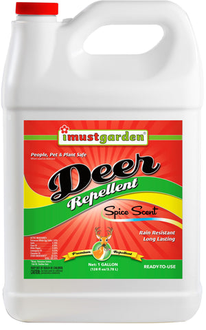 IMUSTGARDEN garrafa frontal mostrando el envase listo para proteger plantas